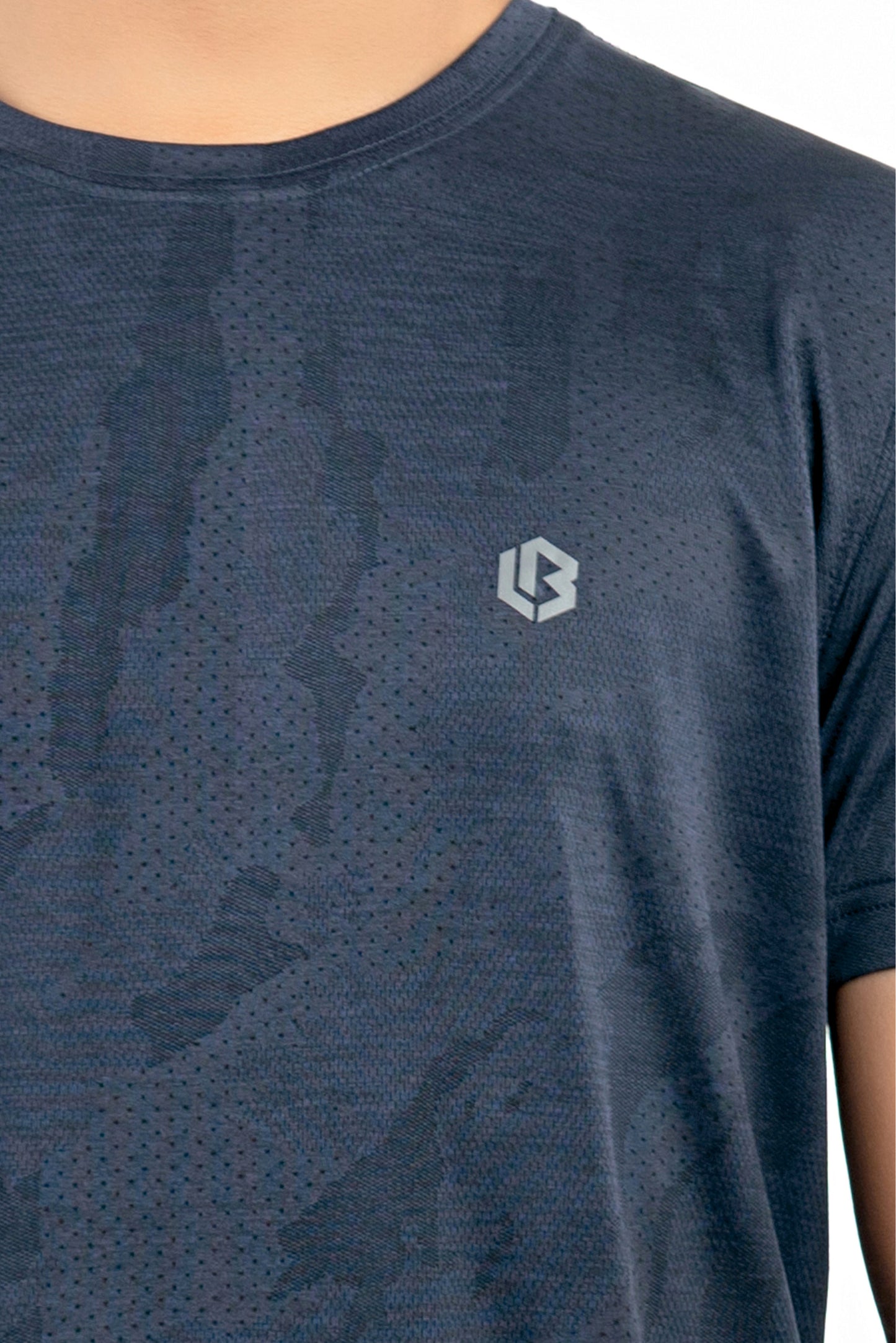 power tshirt - navy