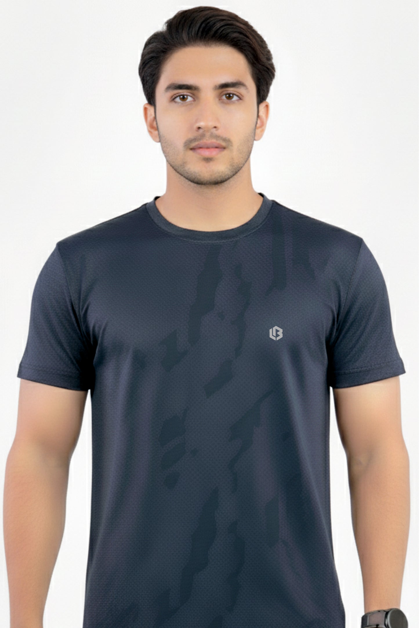 power tshirt - navy