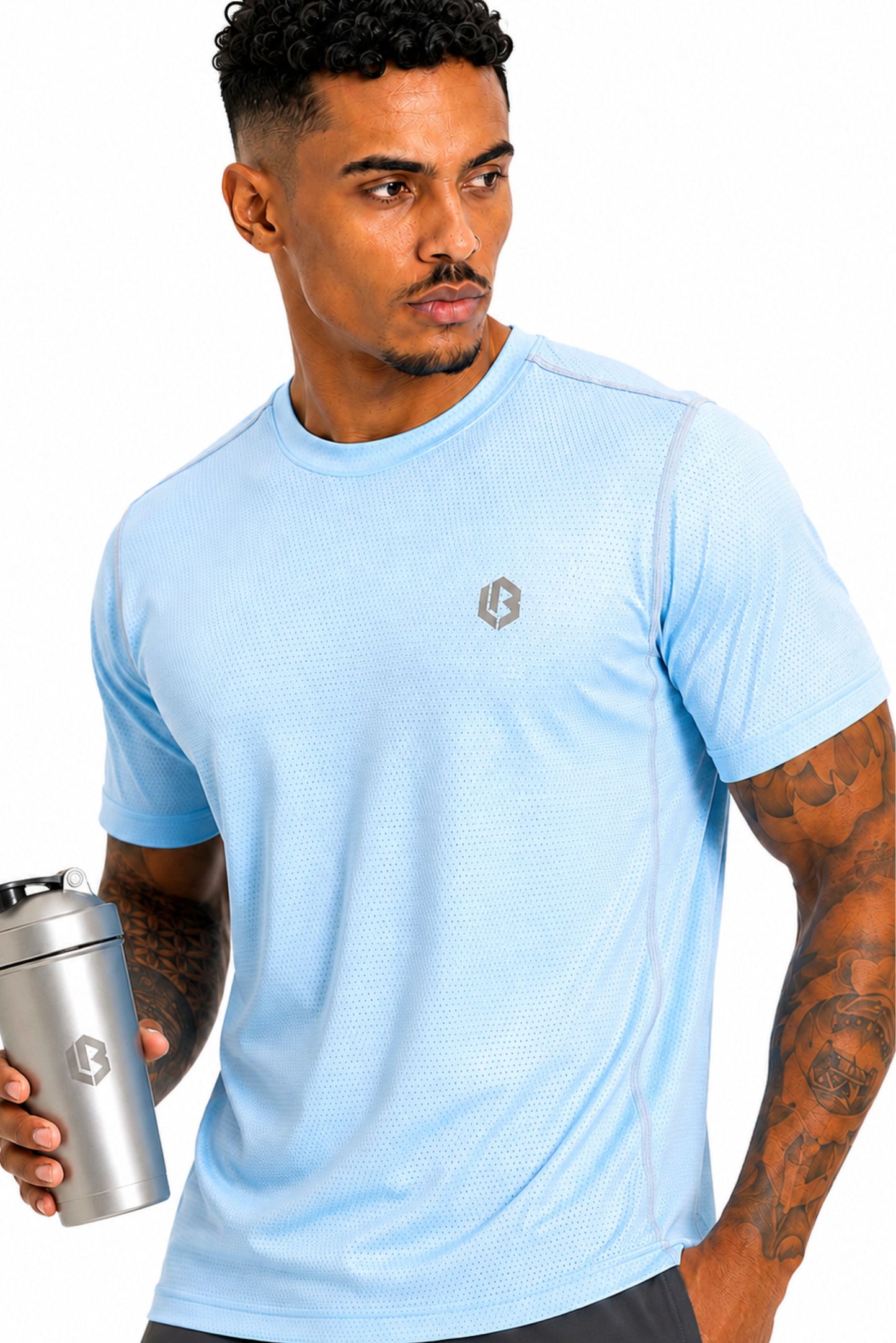 ultrasoft novadot skyblue tshirt