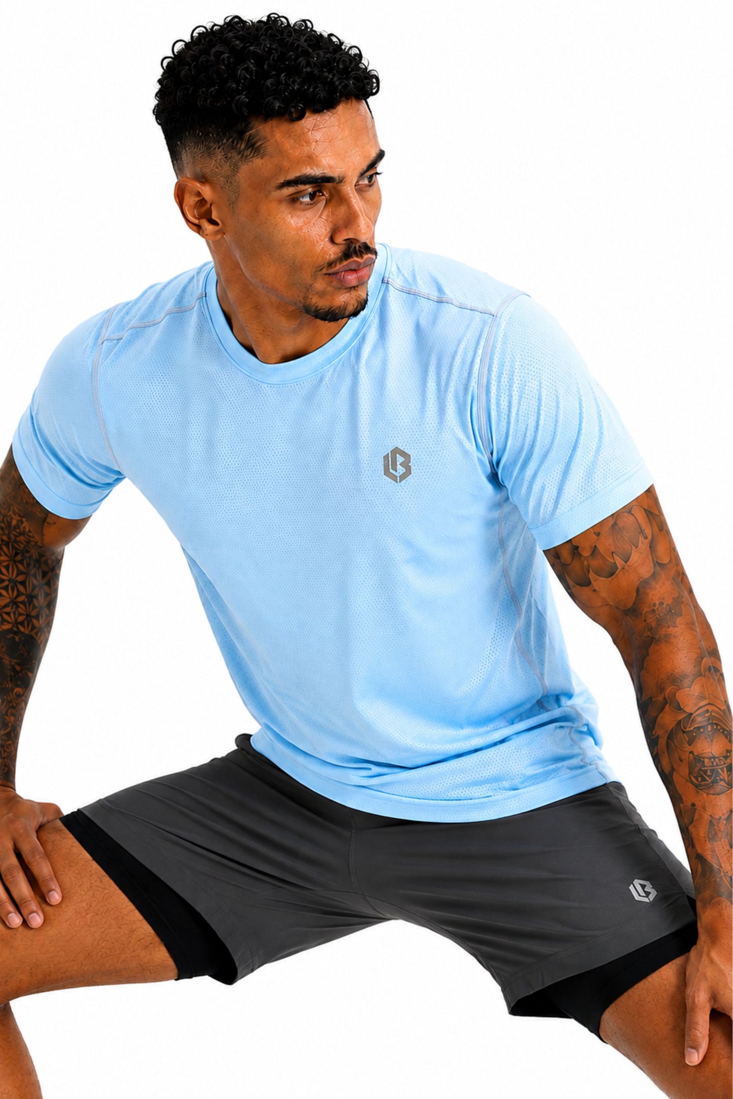 ultrasoft novadot skyblue tshirt