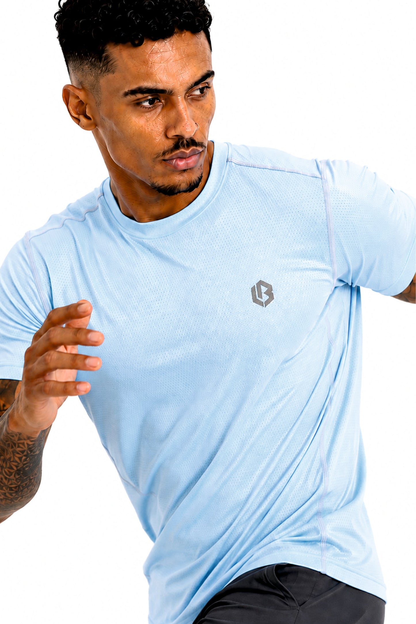 ultrasoft novadot skyblue tshirt