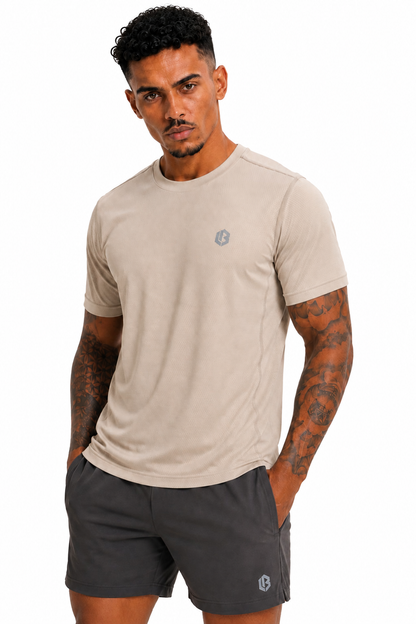 Ultrasoft NovaDot Beige Tshirt