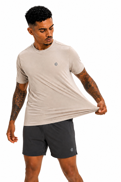 Ultrasoft NovaDot Beige Tshirt