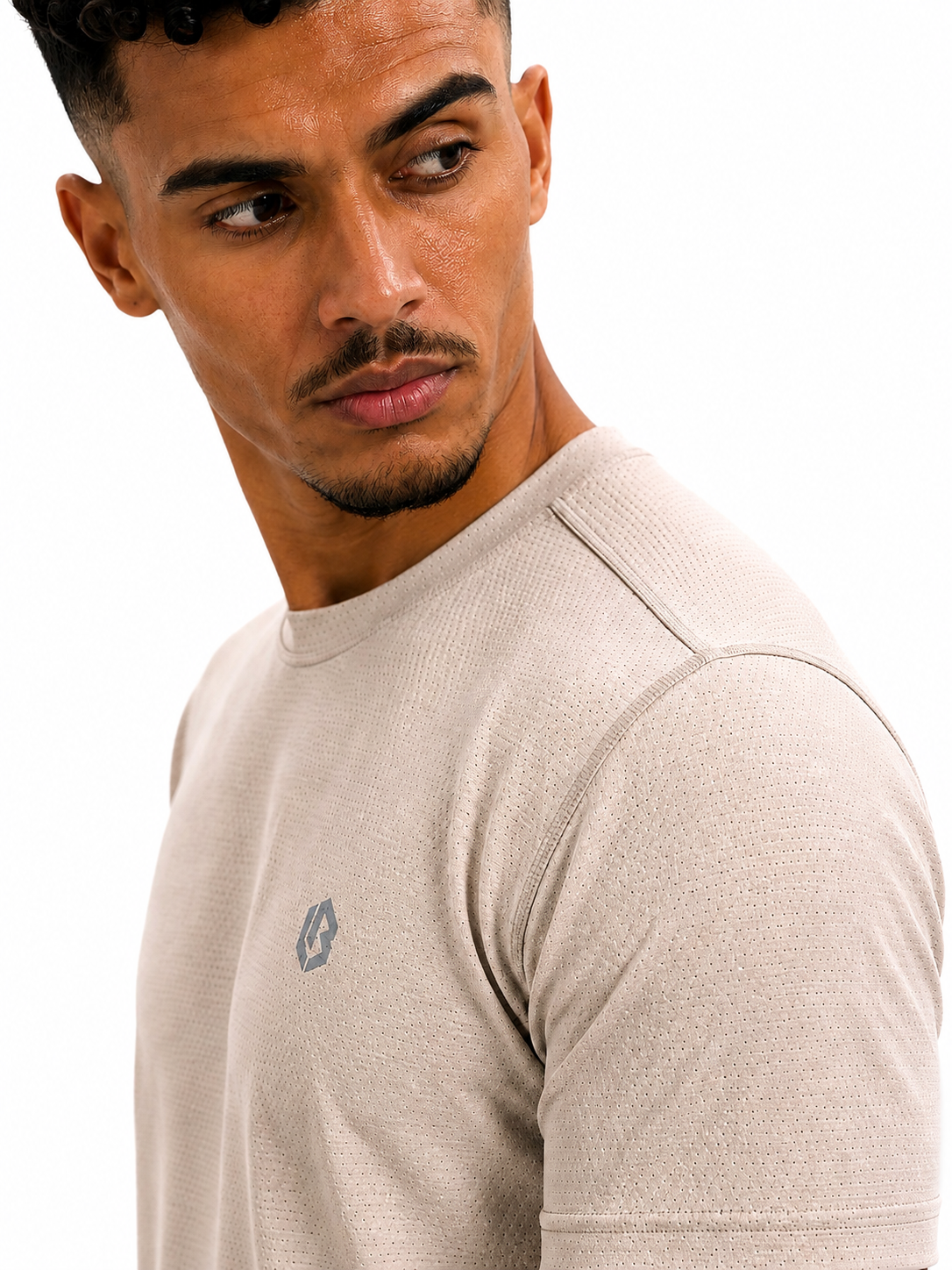 ultrasoft novadot beige tshirt