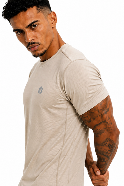 Ultrasoft NovaDot Beige Tshirt