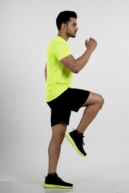 DriCore Neon Green Tshirt