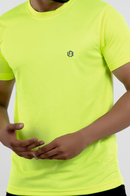 DriCore Neon Green Tshirt