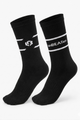 Crew Socks - Black - 3 pack